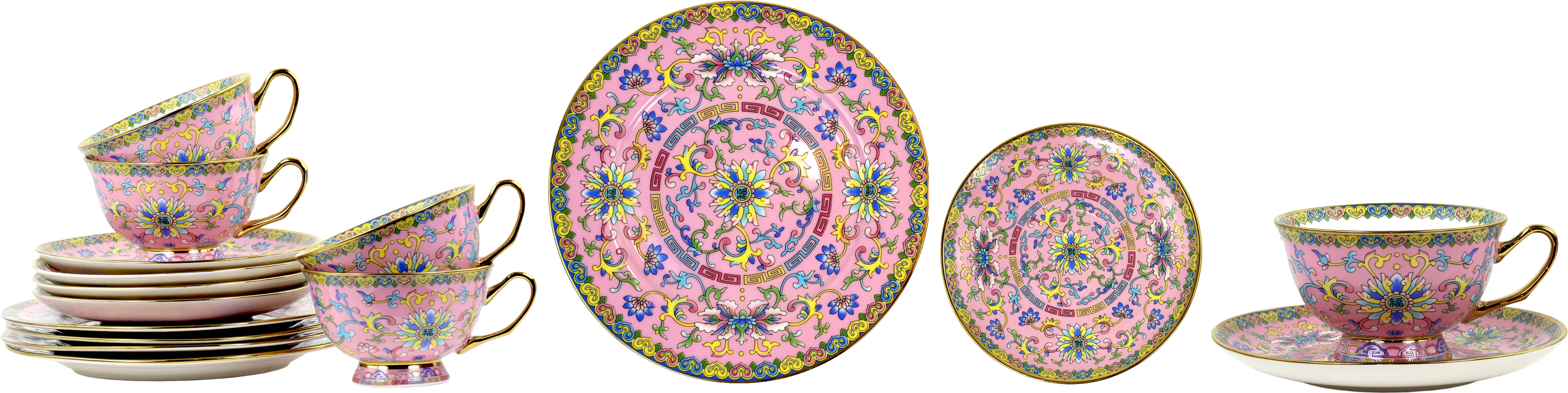 9212 SERVICE CHINESE FLOWERS  12P