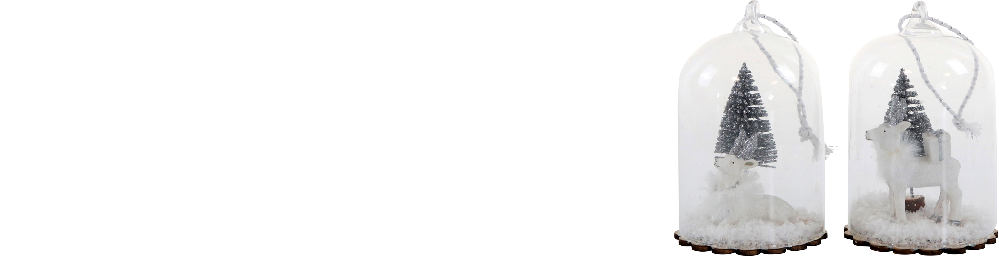 9258 CLOCHES EN VERRE  RENTIER  6P