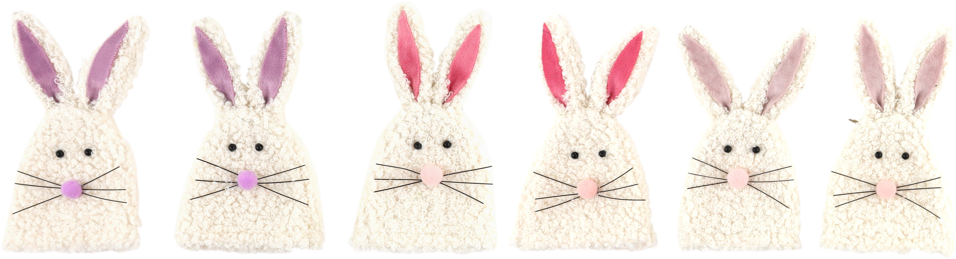 9310 CHAUFFE-ŒUFS BUNNY BEANIE  6P