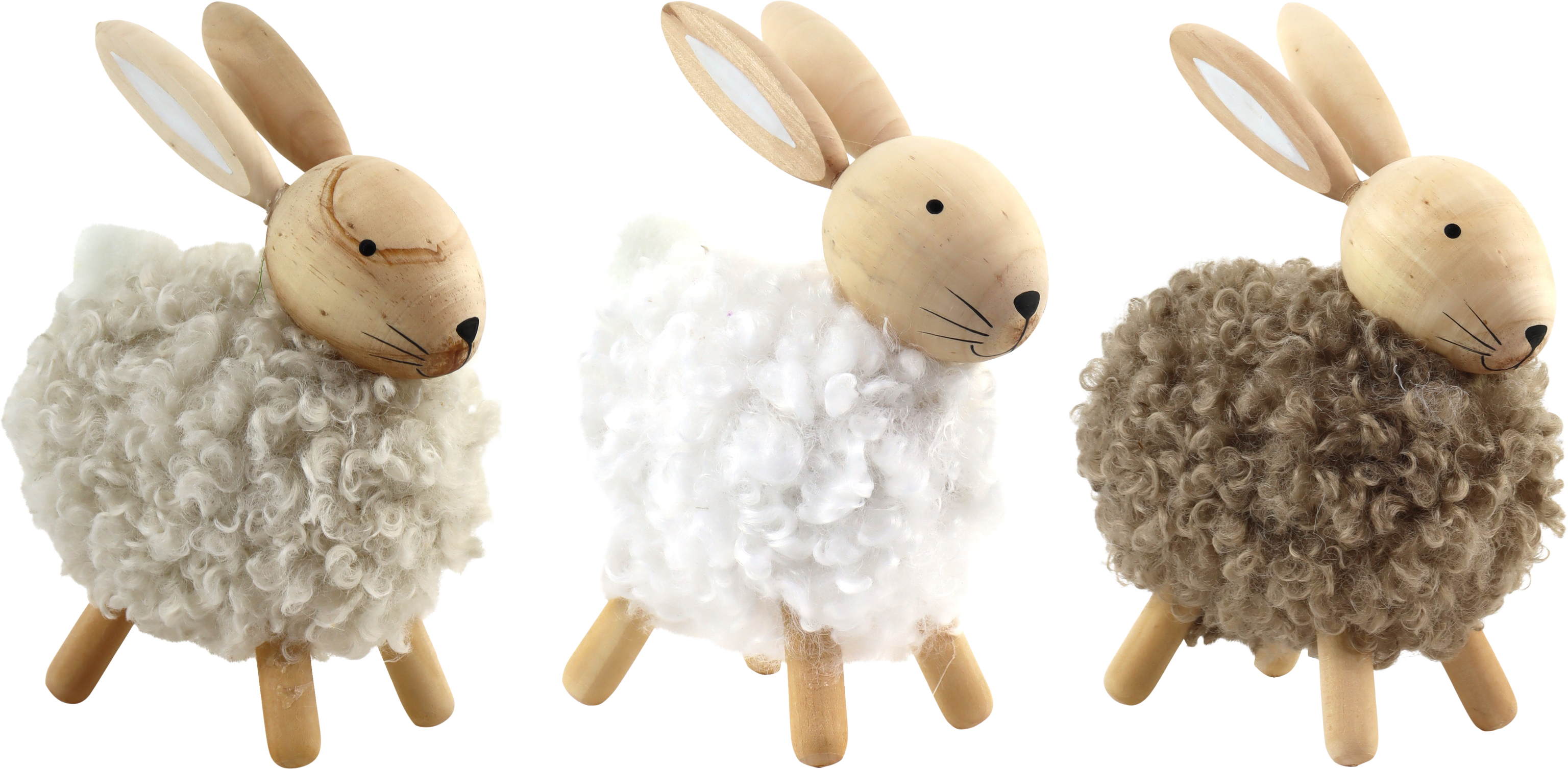 9327 LAPINS WOOLY WOOD  3P