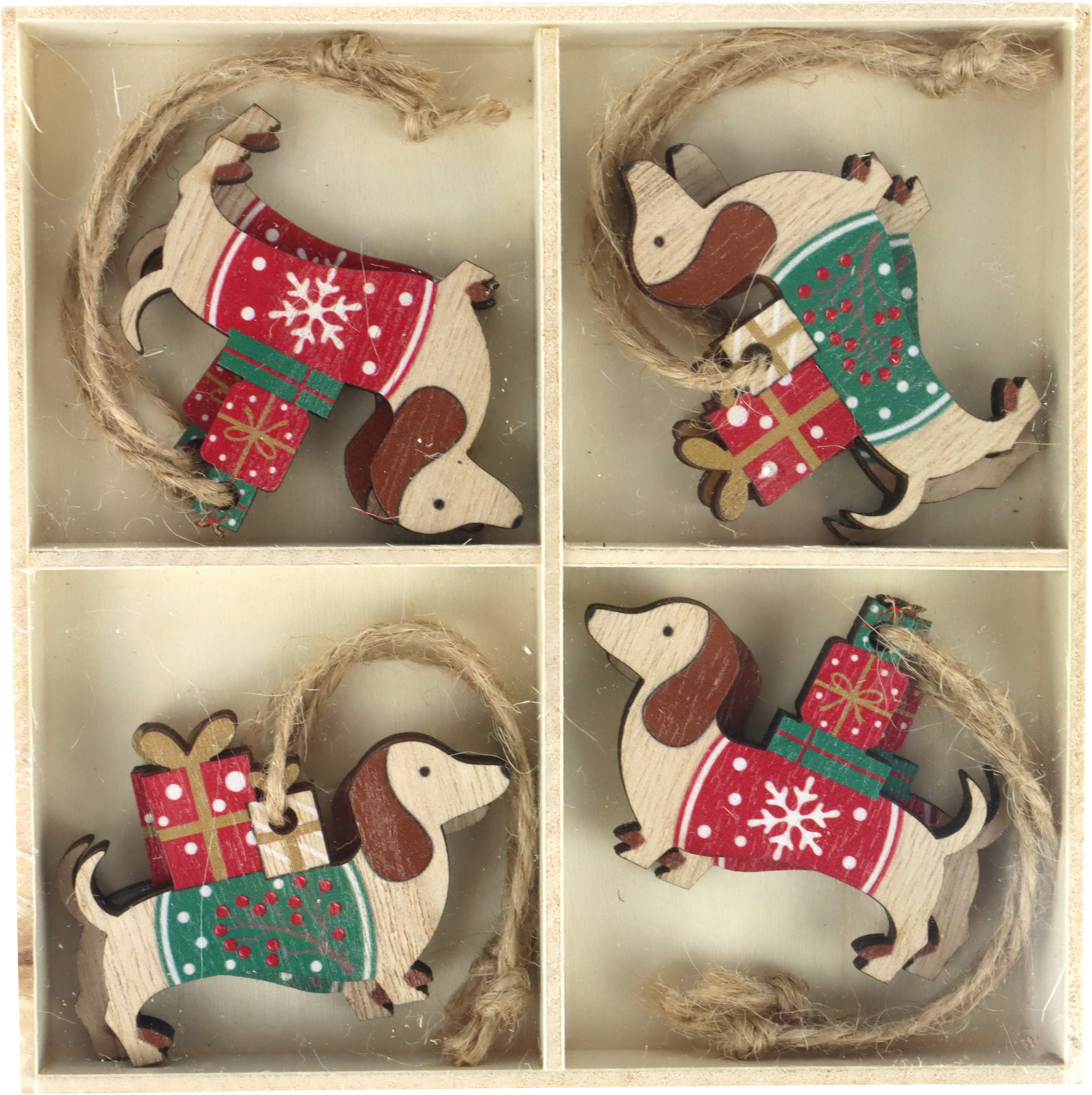 9650 PORTE-BOIS WEIHNACHTSDACKEL  8P