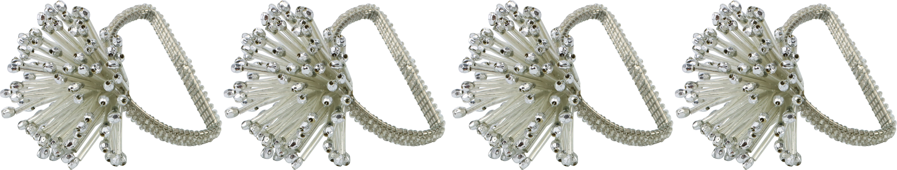 9758 ANNEAUX SERVIETTE  SPLASH  4P