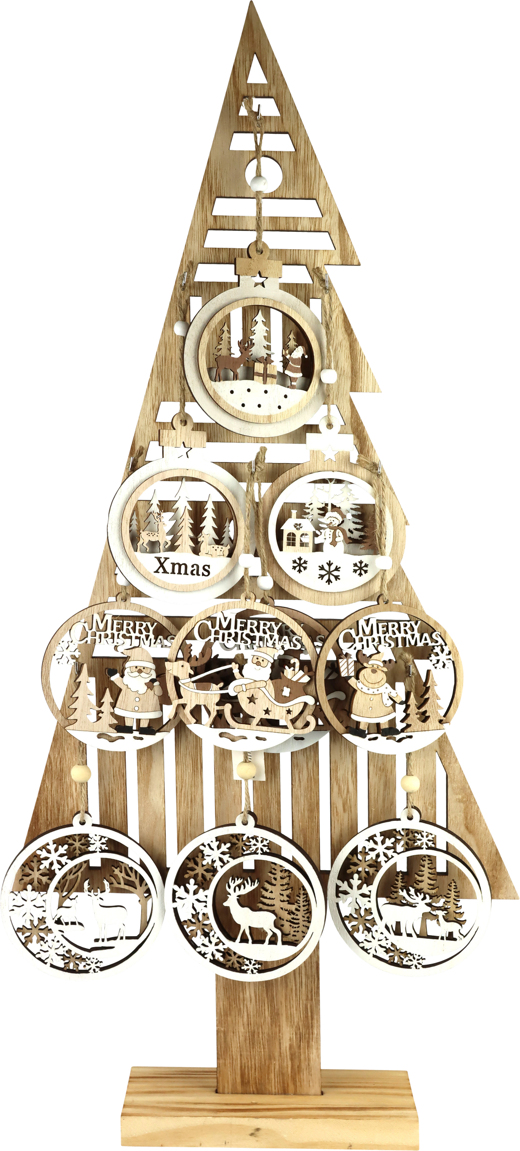 9827 ARBRE AVEC PEN WOODLAND CHARM  28P