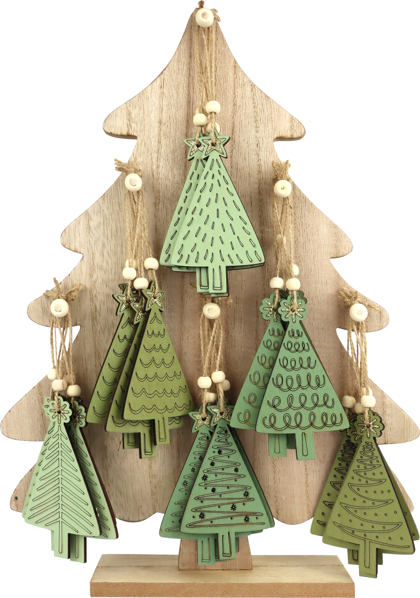 9880 ARBRE AVEC SUS WOODLAND TREES  25P